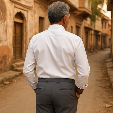 Perfect Pants for 55+Yrs Men (Set of 2)