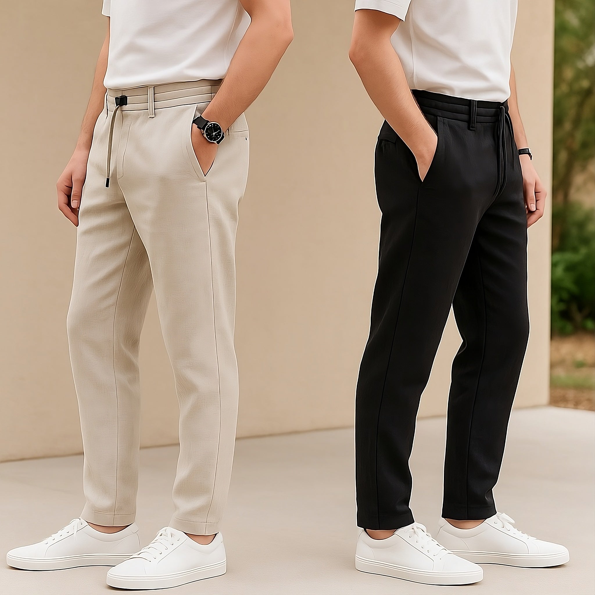 True Premium Linen Pants (Pack of 2)