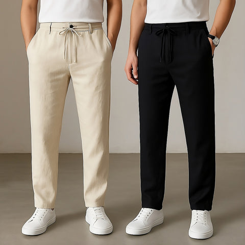 True Premium Linen Pants (Pack of 2)