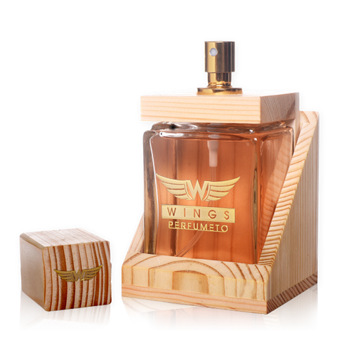 Wooden Carved Box Perfume: Musky Essence with Spicy Verbena Blend EDP Perfume (120ML)