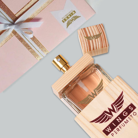 Wooden Carved Box Perfume: Musky Essence with Spicy Verbena Blend EDP Perfume (120ML)