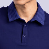 Pack of 3:  Polo T-Shirts (Navy, Grey & Black)
