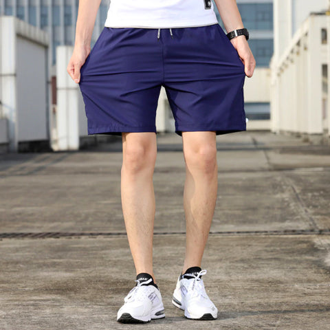 Pack of 3: Men's Shorts (Navy Blue, Green & Taupe Camel)