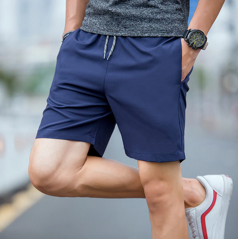 Pack of 3: Men's Shorts (Navy Blue, Green & Taupe Camel)